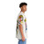 Colorful Hawaiian shirt featuring a design celebrating lesbian and queer pride - People Pight