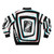 Persona 4 Midnight Channel Bomber Jacket with a 3D effect, spiral, and Japanese katakana design - Back