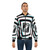 Persona 4 Midnight Channel Bomber Jacket with a 3D effect, spiral, and Japanese katakana design - Lifestyle