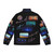 Kid Francescoli Moon Puffer Jacket featuring a vibrant cosmic design - Back
