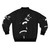 Skydiving Bomber Jacket with Parachute Design - Back