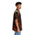 Haunting Eclipse Hawaiian Shirt with Werewolf and Wolf Designs - People Pight