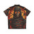 Haunting Darkness Hawaiian Shirt with Ominous Imagery - Back