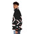 Kensa No 4 Tricolor Contrast Puffer Jacket with Squid Forms - men side left