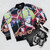 Liquid Sky cult movie inspired bomber jacket - Flat lay