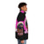 Puffer jacket with "Ken You Not" text, a humorous internet meme design - men side right
