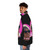 Puffer jacket with "Ken You Not" text, a humorous internet meme design - men side left