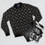 Richard's Boar Bomber Jacket - A gothic, Tudor-inspired bomber jacket featuring a boar design - Flat lay