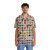 Board games Hawaiian shirt featuring a colorful tropical design - People Front
