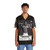 Black and white Hawaiian shirt with Bo Jackson art print - People Front