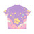 Happy Star Purple Sky Hawaiian Shirt - Back