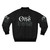 One Ummah Bomber Jacket in Night Sky Design - Muslim Fashion Unity - Back