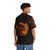 Battle Hawaiian Shirt with Dice, Dragon, and Knight Fantasy Design - People Back