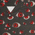 Hellsing anime-style Hawaiian shirt with creepy eyes pattern - Detail