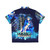 Xenovia Quarta Highschool DxD Blue Hair Girl Hawaiian Shirt - Back