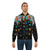 Colorful geometric paper plane bomber jacket with modern art pattern - Lifestyle