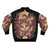 Cheshire Cat inspired bomber jacket with classic art nouveau design - Back