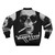 Warren Zevon Bomber Jacket featuring album art from "The Best of Warren Zevon" - Back