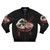 Ramen-themed bomber jacket featuring the iconic "Great Wave off Kanagawa" artwork