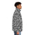 Kappa Twitch Emote Abstract Pattern Puffer Jacket - men side right