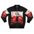 Evil Dead Boomstick Bomber Jacket featuring a graphic design of the classic cult movie franchise