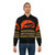 African lion silhouette design on a bomber jacket - Lifestyle