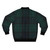 Black Watch tartan bomber jacket featuring the classic Scottish clan tartan pattern - Back
