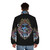 Kali Hindu Goddess Puffer Jacket - men back