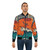 Dead American Rock Band Classic Rock Bomber Jacket with Bear Surfing Design - Lifestyle