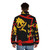 Kai suit ninjago puffer jacket with ninja design - men back