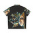Vintage women's Hawaiian shirt with Bull Nakano design - Back