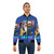 Miami Vice 80s Bomber Jacket with Retro TV Series Inspired Graphics - Lifestyle
