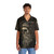Vintage Viking Skull Beard Hawaiian Shirt with Headphones - People Front