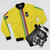 Piemonte Calcio Football Jersey Bomber Jacket - Flat lay