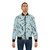 Watercolor bomber jacket with a design of swallows flying against a blue sky - Lifestyle