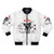 Gremlins Bomber Jacket with Gizmo and retro 80s design