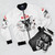 Gremlins Bomber Jacket with Gizmo and retro 80s design - Flat lay