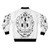 Cats and metal skull bomber jacket - Back