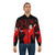 A stylish bomber jacket featuring the New York city skyline and artistic elements - Lifestyle