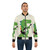 Crocodile Punk Bomber Jacket with Colorful Rainbow Design - Lifestyle