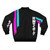 Vaporwave aesthetic bomber jacket with retro 80s style and design - Back