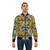 Conure Squad Bomber Jacket with Colorful Bird Designs - Lifestyle