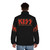 Kiss Band "I Was Made For Lovin You" Puffer Jacket - men back