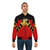 Red Robin Graphic Bomber Jacket - Iconic Superhero Apparel - Lifestyle