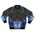 Chrono Trigger Lavos Battle Retro Bomber Jacket featuring pixel art design