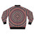 Colorful mandala flower of life pattern bomber jacket - Back