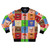 A stylish bomber jacket featuring the beloved characters from The Muppets show.