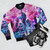 Simulation Theory World Tour 2019 Berantakin Bomber Jacket - Flat lay
