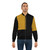 A stylish bomber jacket featuring a graphic design of Billy the Kid and a teddy bear. - Lifestyle