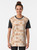 Pixelated censored nude skin graphic design on a t-shirt - Women